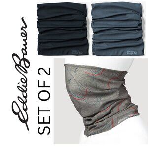 Eddie Bauer Multiclavas, Set of 2, Blue and Black Colors, One Size